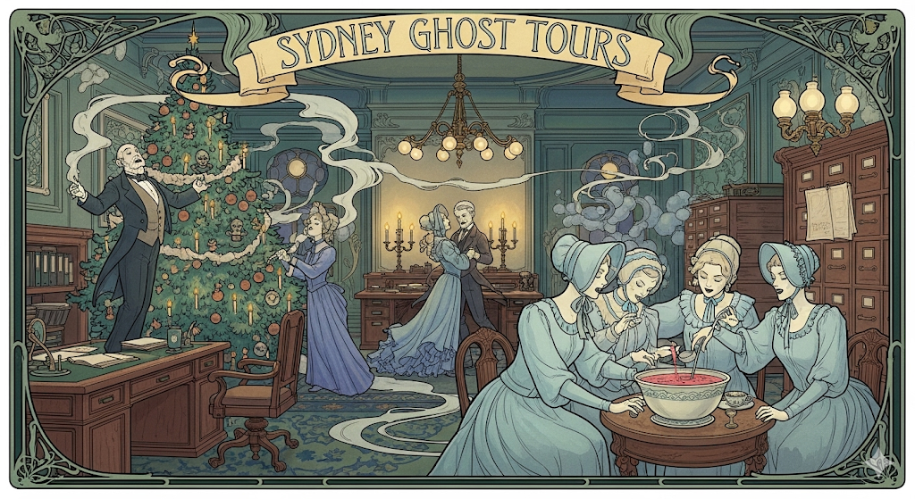Group Ghost Tour Bookings - Corporate & Private - Sydney's haunted locations and paranormal experiences with expert ghost tour guides
