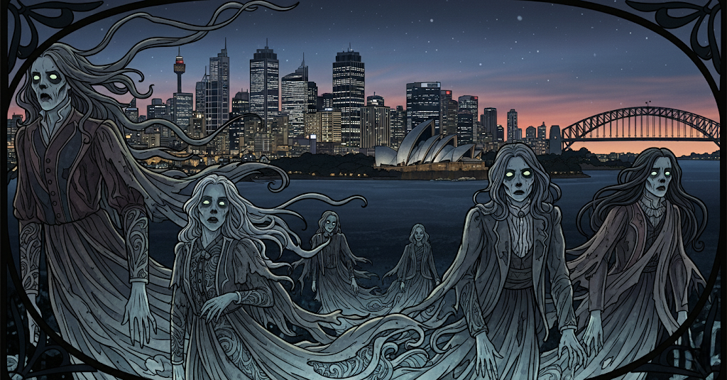 "Ghouls Night Out" Ghost Tour Sydney - Sydney's haunted locations and paranormal experiences with expert ghost tour guides